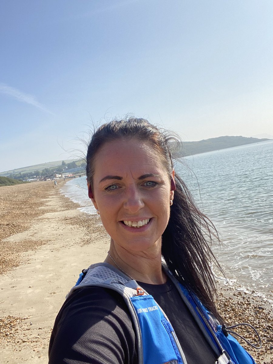 Very Early Start for a Half Marathon before work this morning in Weymouth - Simply stunning route, Bowleaze to Wyck Regis #CheekyHalf #BackRunning