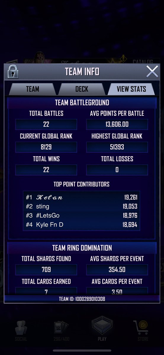KelanSc's tweet photo. Unbelievable‼️ #WWESuperCard https://t.co/DGd7aRq5Ir