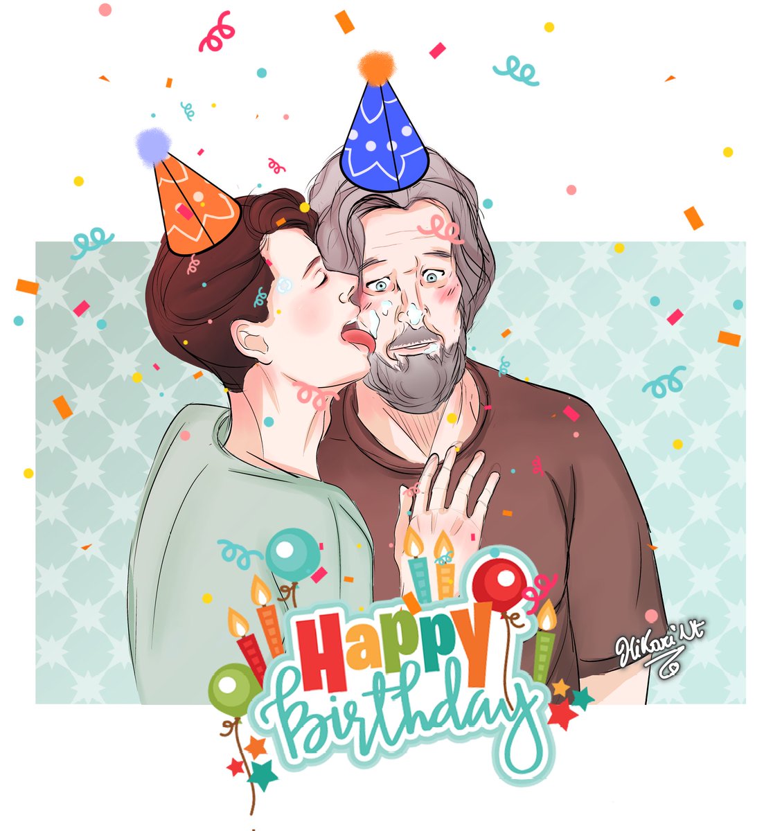 hikarintart's tweet photo. 🎉Happy Birthday Hank!! 🎂🥳 
#hankcon #DBH https://t.co/uyEPXPvaN3