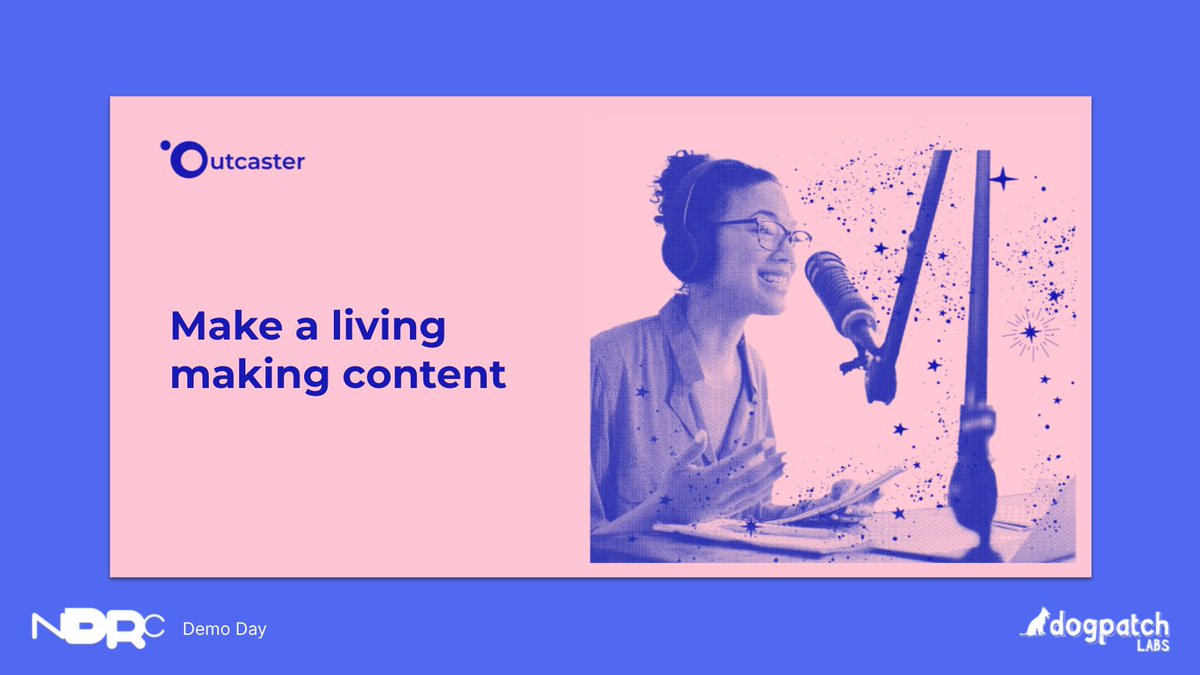Having spun-out her new startup <a href="/Outcaster_io/">outcaster.io</a> from a podcast production studio, two-time founder @CassieLorraine is turning the industry’s business model on its head with her new no code streaming app builder.

Get a front row seat to Cassie’s pitch 👉 hubs.la/H0WH0LQ0