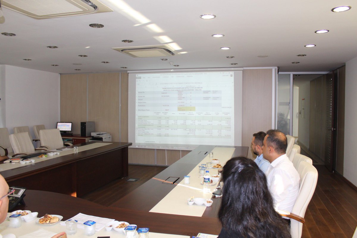 2021 Yılı 9 aylık Değerlendirme Toplantısı,Bölge Müdürümüz Sayın Yakup KASAL,Bölge Müdür Yardımcılarımız Sn.Abdullah BAHADIR, Sn.Burhan GEREDELİ’nin katılımıyla Antalya İline bağlı Kooperatiflerimizin Personelinin katılımları ile Bölge Toplantı Salonumuzda gerçekleştirilmiştir.