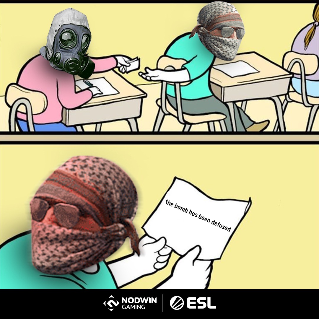 ESL_India's tweet photo. Hearing this sound when playing T side bums you out! Doesn't it? π₯²π
#csgo #tside #ctside #tsidememes #csgomeme #csgofunny #counterstrike #csgoindia #csgopro #tside #attackers #gaming #gamers #esports #onlinegaming #videogames #ESLindia #nodwingaming https://t.co/jc74xLGwNo
