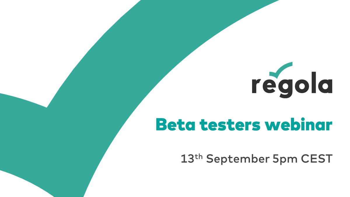 .📅 Join the upcoming regola.io ✔️ webinar: teams.microsoft.com/registration/b…
Share your first impression + what you want to see next

Not part of regola yet? Come on board (always for free): regola.io/#form

#IFC #openBIM #IDS #ISO19650 #EIR #validation