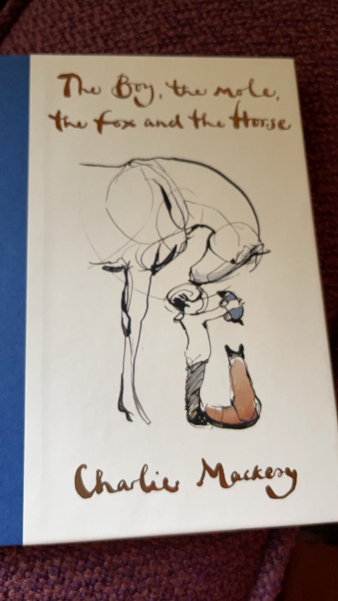 If you haven’t read this book yet, you must. It has brought my son and me so much peace over the last few months and I have given away many copies. Thank you <a href="/charliemackesy/">charlie mackesy</a> for this beautiful and important book!