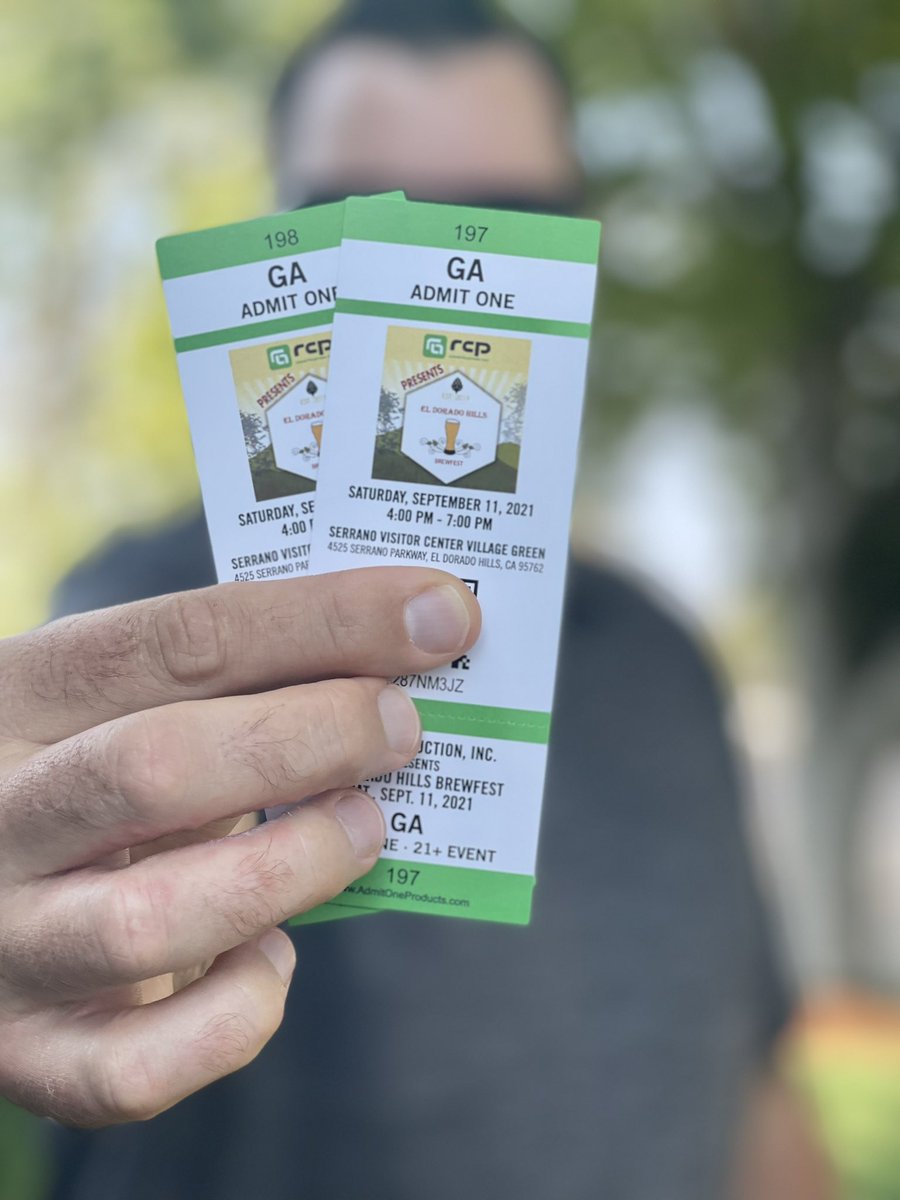 VIP is SOLD OUT!!!😮

But don’t worry, General Admission tickets are still available. 🎟🎟

eldoradohillsbrewfest.com 🍺🍺🍺