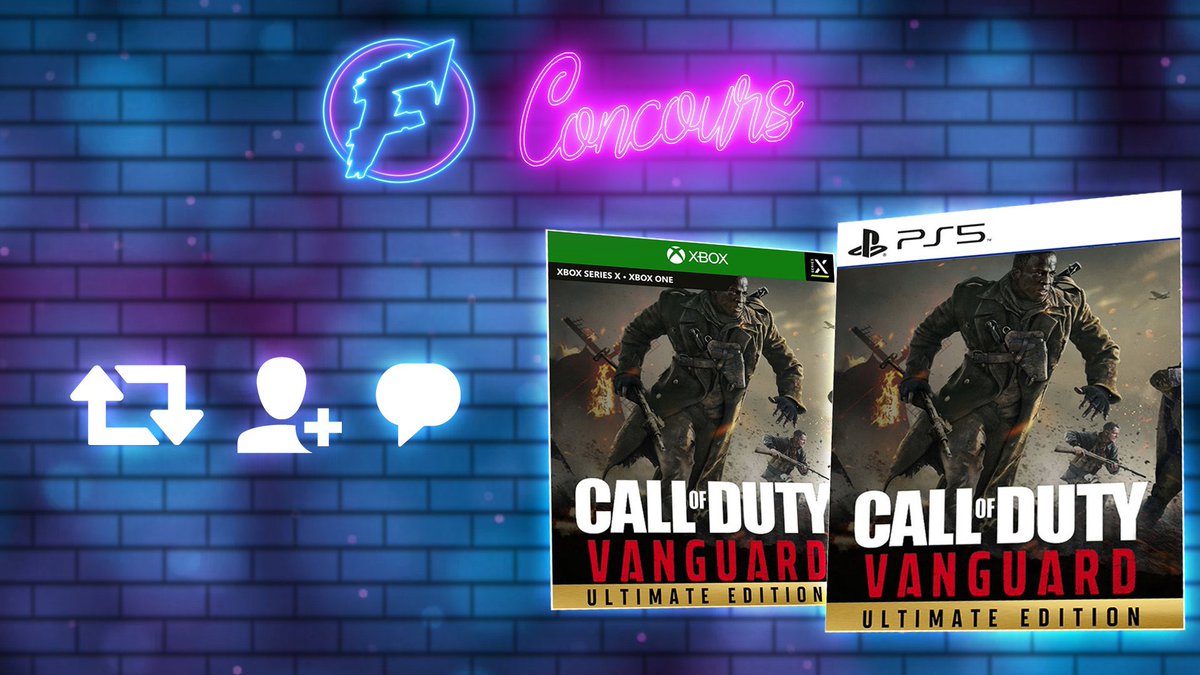 🎁 #giveaway 

Remporte l’édition Ultime de Call of Duty: Vanguard sur la plateforme de ton choix 🔥

Pour participer :
✅FOLLOW <a href="/MrFlapix57_YT/">Flapix 🧟‍♂️</a> 
✅#RT CE POST
✅TAG 2 AMIS EN COMMENTAIRES

Augmente tes chances en participant sur Insta : instagram.com/p/CTe_ZyzDsSs/…

➡️TAS : 13/09