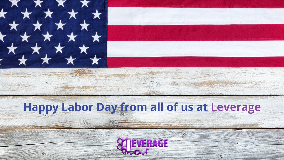 leverage_lv's tweet image. With hard work comes great satisfaction. Enjoy your Labor Day weekend ❤️❕💙
