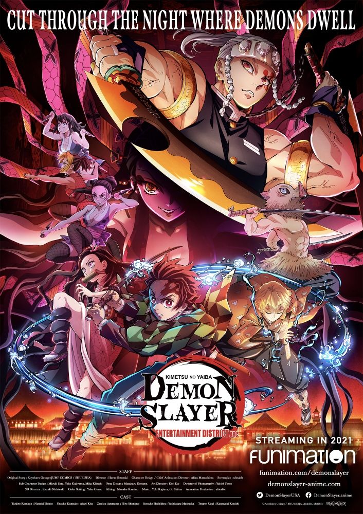 Crunchyroll.pt - 💜🦋 moshi moshi 🦋💜 ⠀⠀⠀⠀⠀⠀⠀⠀⠀ Capa do volume 10 do DVD  de Demon Slayer: Kimetsu no Yaiba (via Aniplex USA)