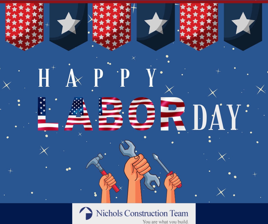 NicholsTeamROC's tweet photo. Happy Labor Day from all of us at Nichols Construction Team! We hope everyone enjoys their well deserved day off!

#LaborDay #Nichols https://t.co/ZWJ1BfIlSw