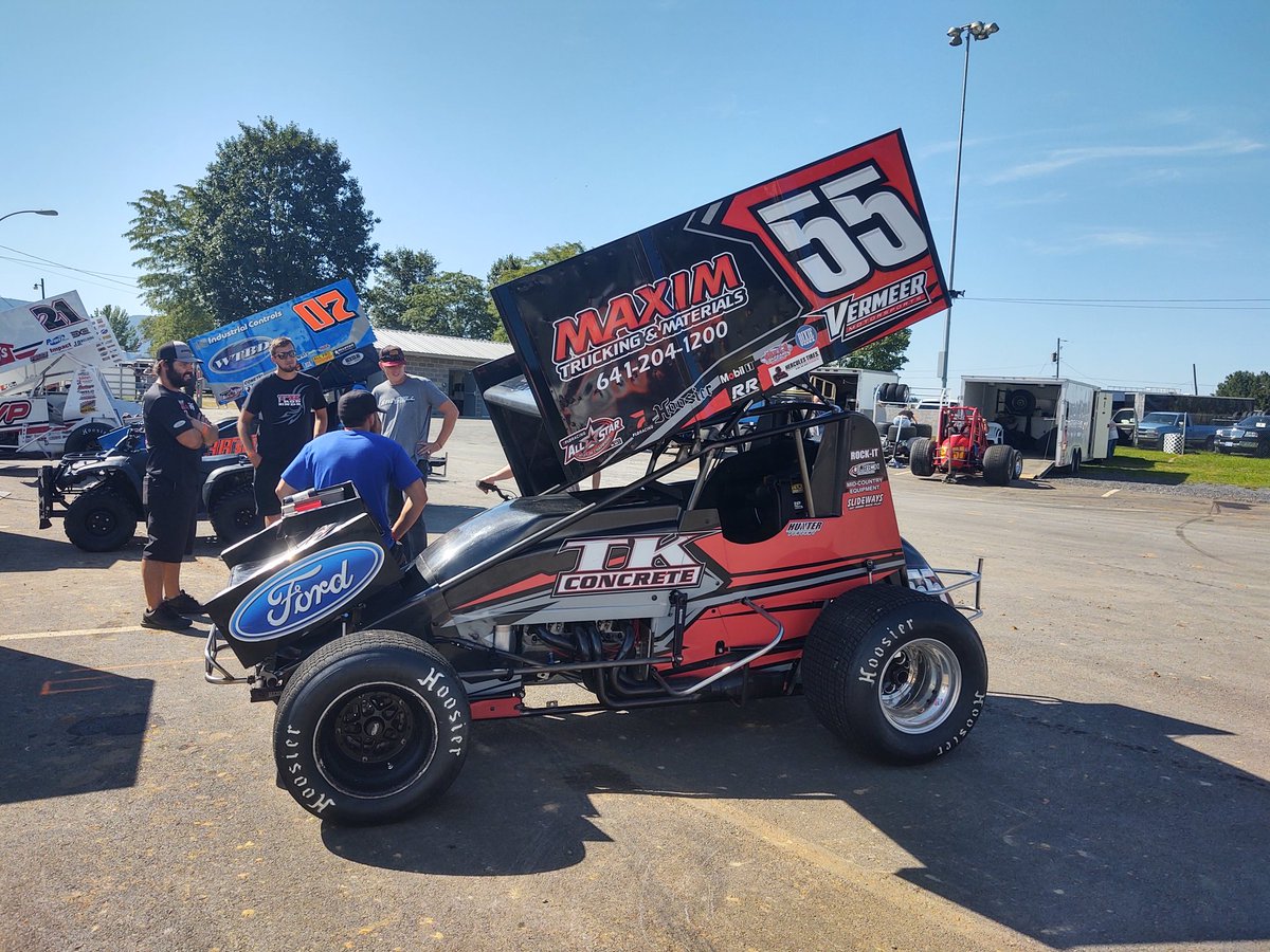 After racing with the @ASCoC on Fri &amp; Sat <a href="/atticaracewyprk/">Attica Raceway Park</a>, <a href="/HunterPercent/">Hunter Schuerenberg</a> has come in early to run <a href="/PortRoyalSpdway/">Port Royal Speedway #SpeedPalace</a> before the @ASCoC shows Thr-Sat