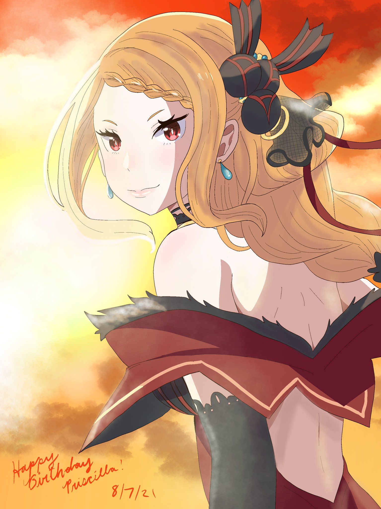 Pabo おめでとう プリシラ バーリエル誕生祭21 プリシラ バーリエル生誕祭21 T Co N8e2x1uk8u Twitter