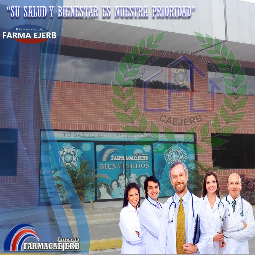 Una de nuestras sucursales Farmacia Farmacaejerb, se encuentra ubicada en el Hospital Militar "Dr. Carlos Arvelo", donde podrás encontrar gran variedad de productos farmacéuticos y otros misceláneos para el bienestar de nuestros asociados.

Visitanos te esperamos !!!