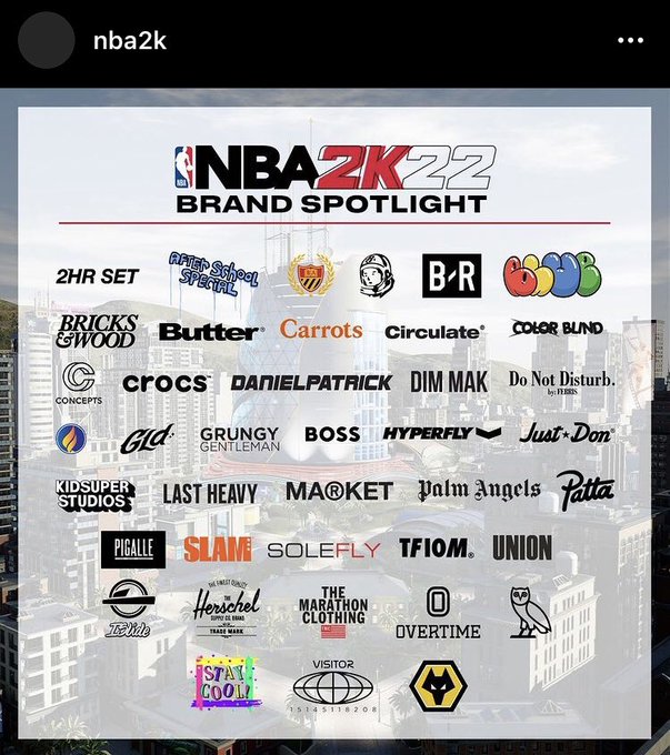 Where to buy clothes and shoes in NBA 2K22?