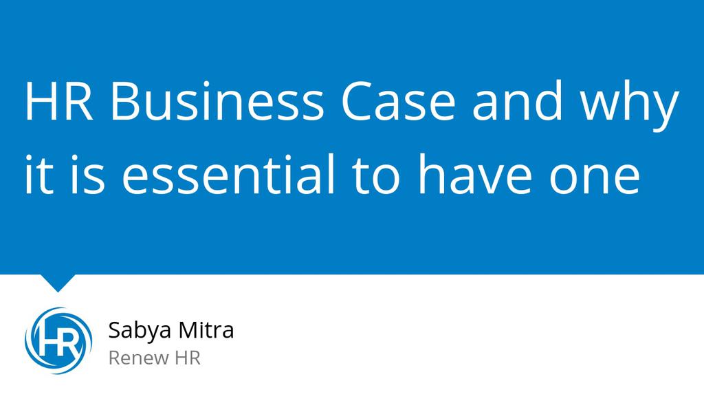 renewhr's tweet image. This is where the business case comes to the rescue of the HR department and also helps in building a good starting point for future investments.

Read more 👉 lttr.ai/laF3

@renewhr @successfactors @businesscase

#hrbusinesscase #BusinessCase #SustainableModel
