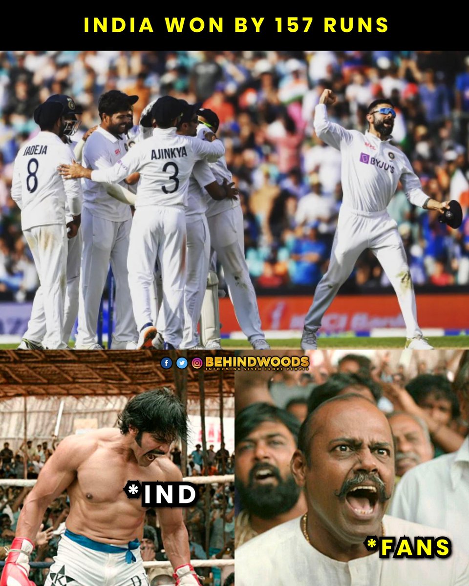 behindwoods's tweet photo. Kodi Parakkutha ❤️🇮🇳🔥
#ENGvsIND #ENGvsINDTestSeries2021 #ENGvsINDTestSeries #TeamIndia
#BehindwoodsMemes https://t.co/jb9DngVWuI