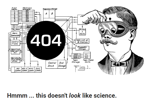 Is it only me, or are all [PDF] links from GoogleScholar to <a href="/ScienceMagazine/">Science Magazine</a> broken?
