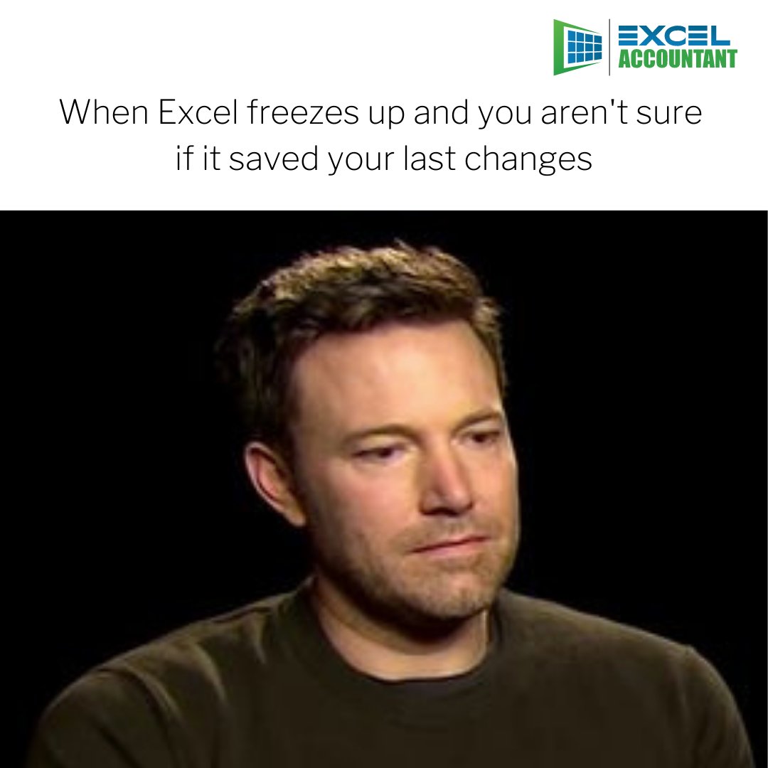 excel_account's tweet image. Who can relate with this ?
.
.
.
.
#excel #excelhumor #excelmemes #Microsoftexcel #excelmeme #msexcel #exceltips #exceltricks #memesfunny #memesdaily