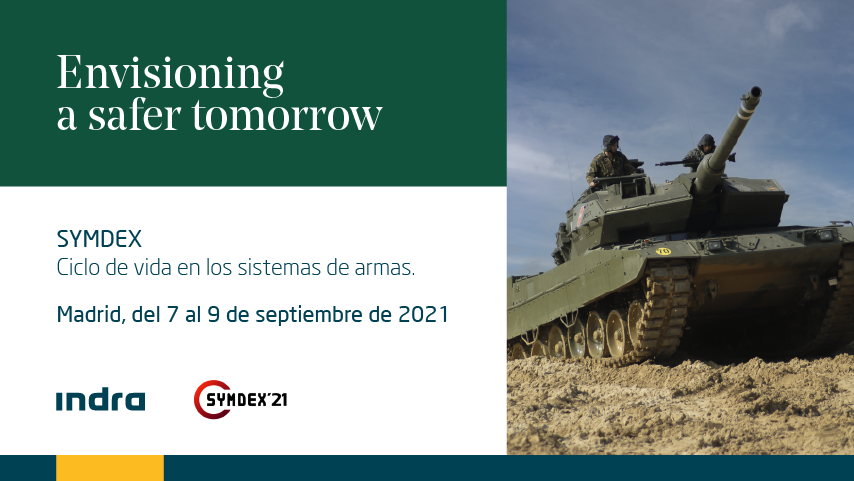 IndraCompany's tweet photo. Esta semana estaremos en @Symdex_ids, tres jornadas de conferencias en las que conocer las novedades tecnológicas del sector. https://t.co/K30C7k8gJl https://t.co/ecarLOgcrb