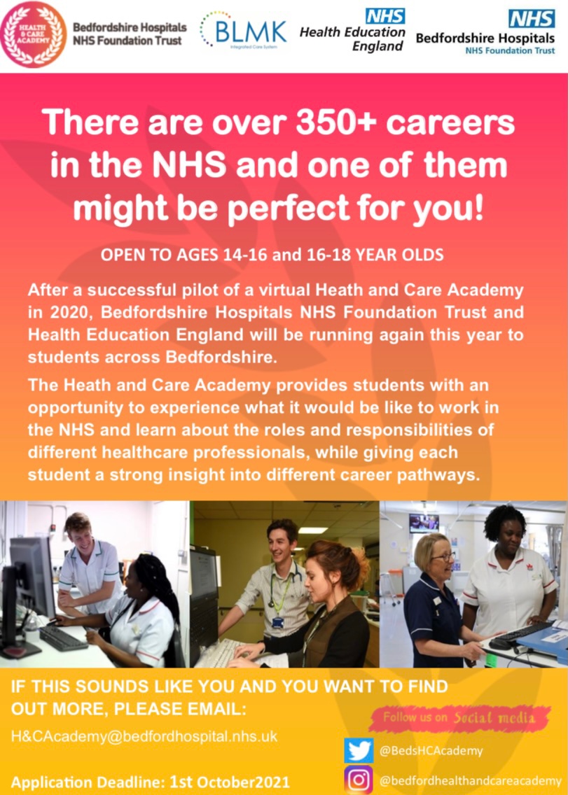 BLMK Health and Care Academy tweet media