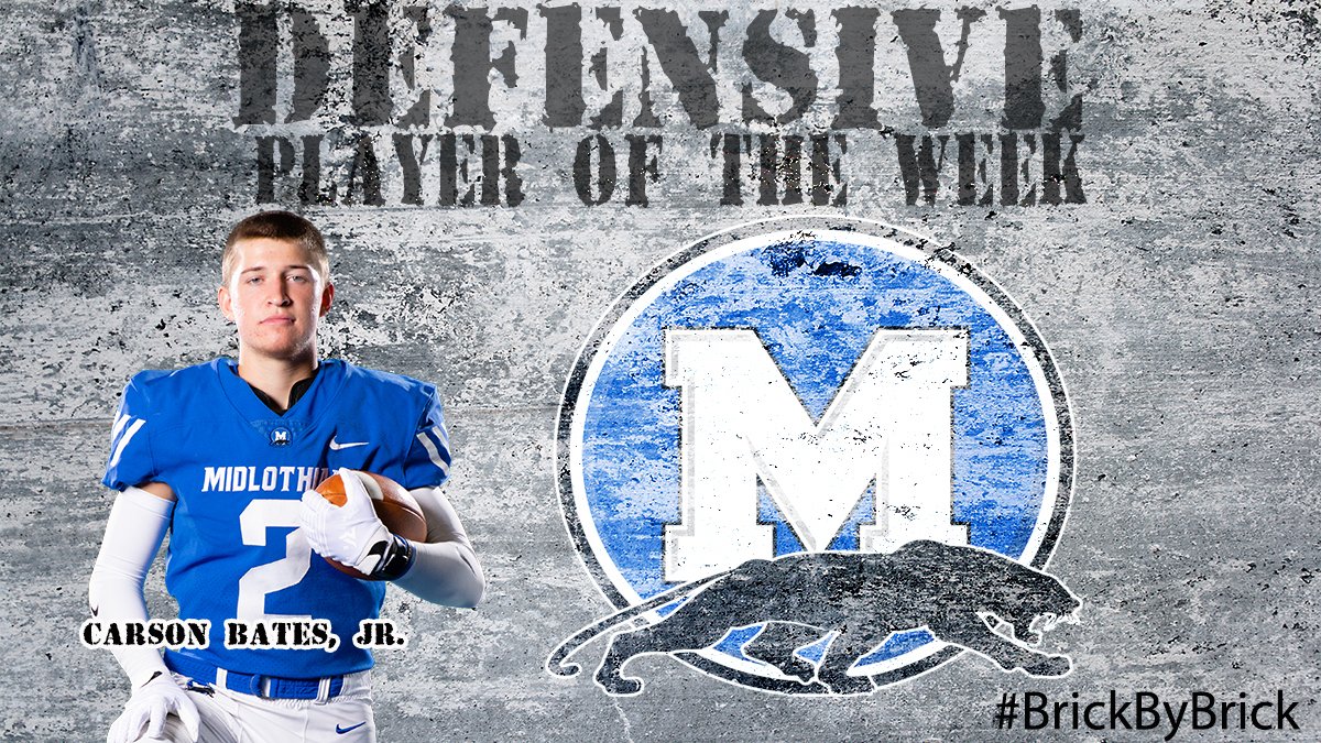 MidloPanthers's tweet photo. Players of the Week for last week. #BrickByBrick #MISDProud https://t.co/f50MoQStXs