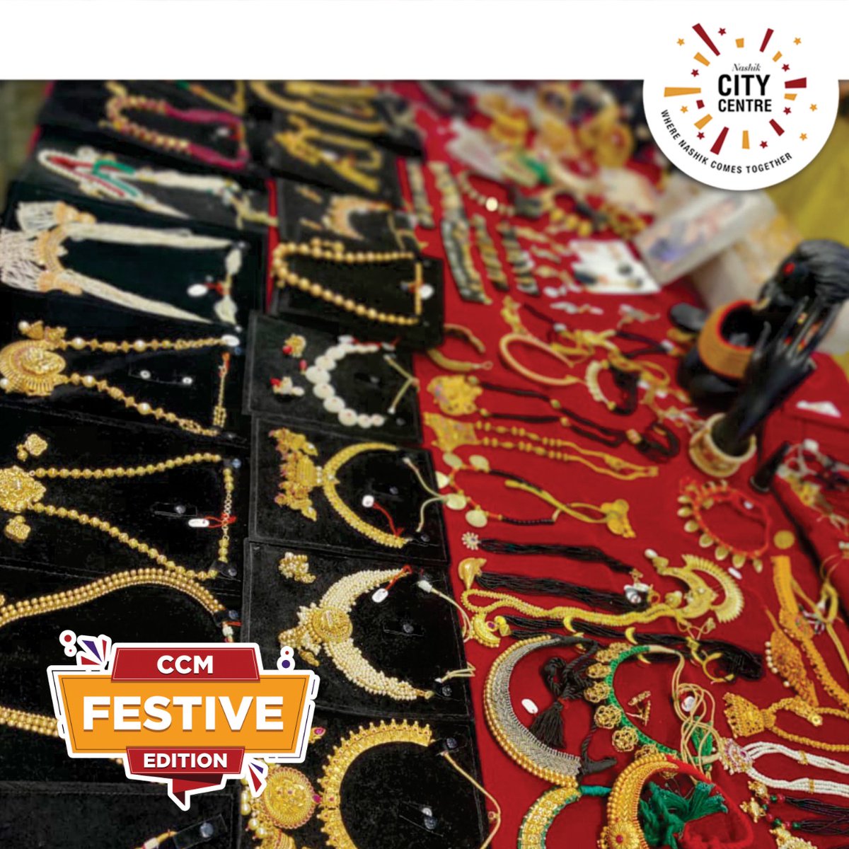 nasikcitycentre's tweet photo. Did you miss our CCM Festive Edition exhibition? Here's a glimpse from our exhibition. Enjoy and stay tuned for our upcoming exhibitions.
#exhibition #ccmexhibition #mallexhibition #ganpatishopping #festiveshopping #festiveoffer #shopping #mallreopen #mallsofindia #ccmnashik https://t.co/JAx5VGhFmZ