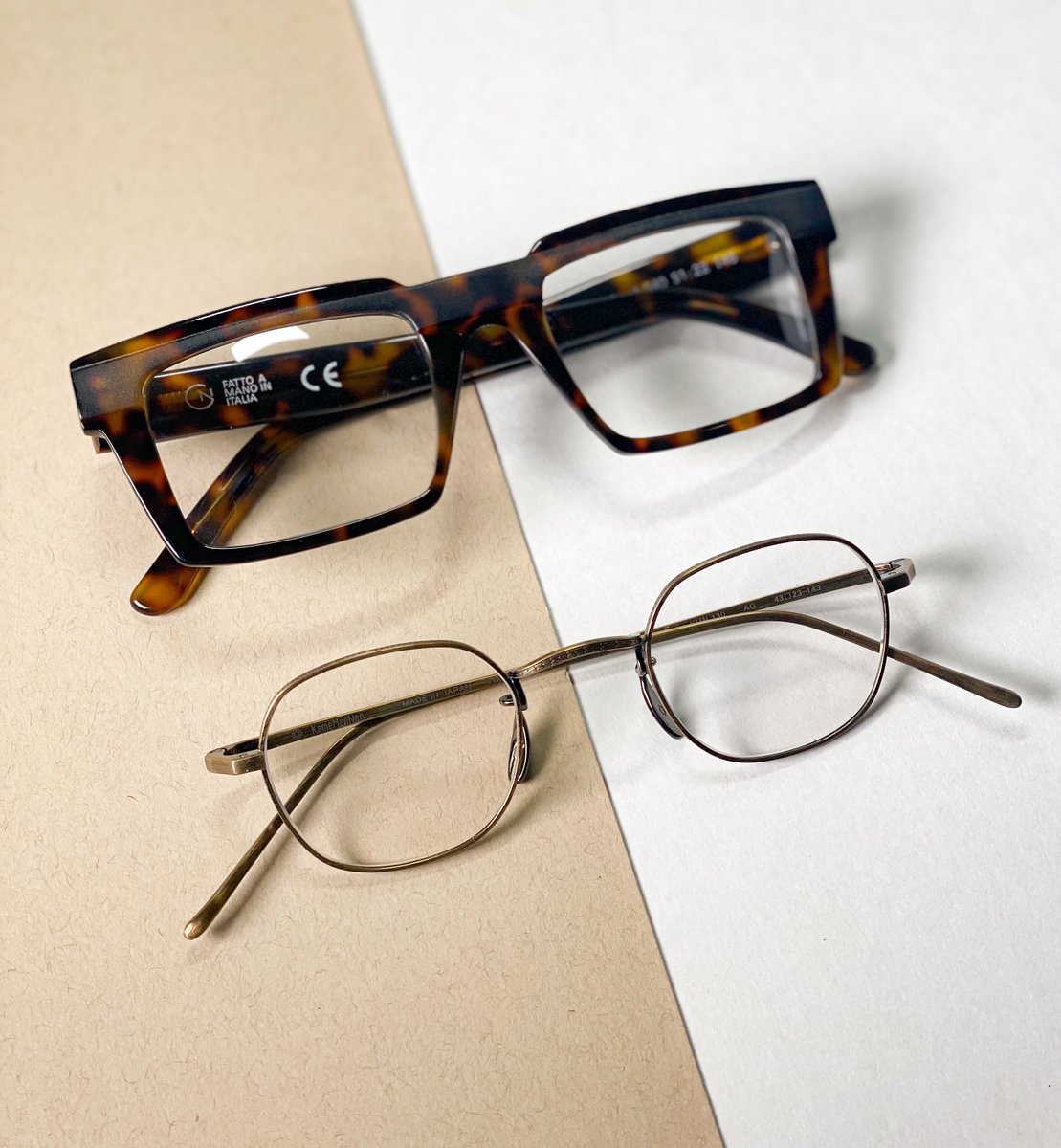 KameManNen/カメマンネン 86 10093 45□22-143 オクタゴン 度入りレンズ付き 金属フレーム めがね 眼鏡  ☆ PayPay(ペイペイ)決済可能 ☆ 札幌市 豊平区 平岸 KameManNen/カメマンネン 86 10093 45□22-143 オクタゴン 度入り