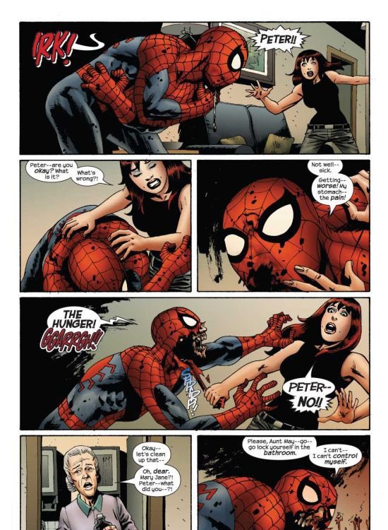 Introducir 110+ imagen marvel zombies spiderman eating mary jane