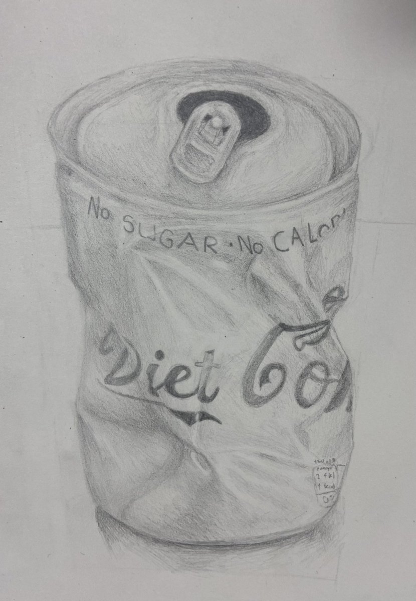 تويتر Kinross High School Art And Design Dept على تويتر Fab Drawings From S3 We Have Worked Hard To Learn And Apply Technical Knowledge To These Observational Drawings Of Cans Great