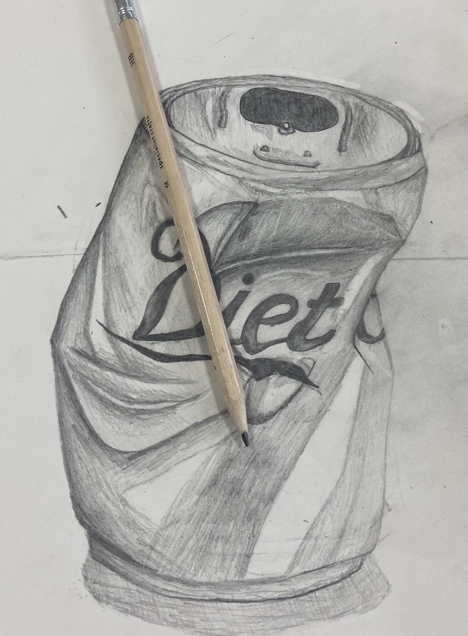 تويتر Kinross High School Art And Design Dept على تويتر Fab Drawings From S3 We Have Worked Hard To Learn And Apply Technical Knowledge To These Observational Drawings Of Cans Great