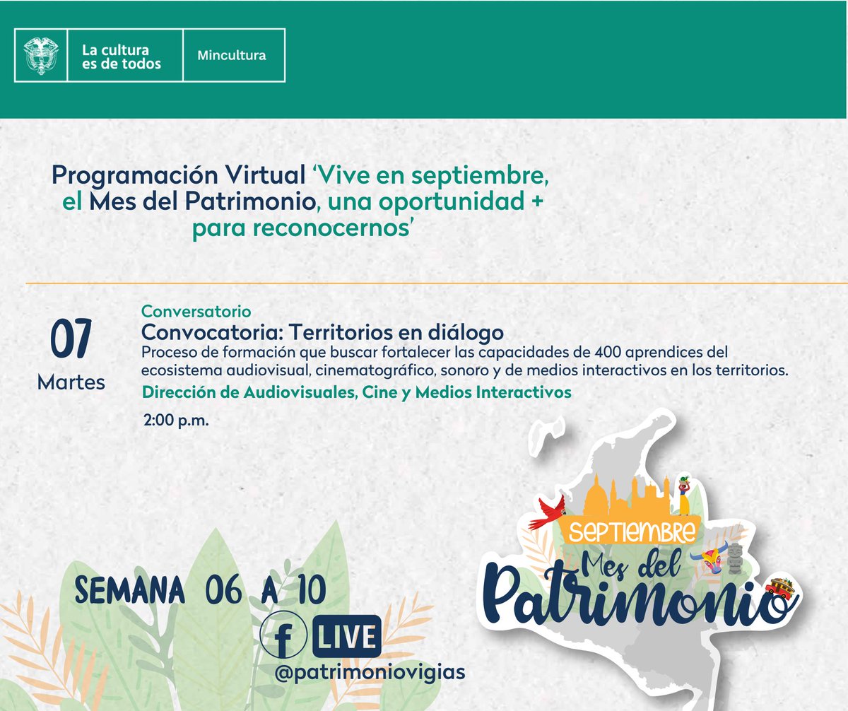 Vigías del Patrimonio MinCultura tweet media