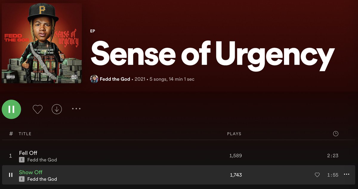 open.spotify.com/track/7yga0Xm9… <a href="/FeddTheGod/">Omg!</a> is coming ...