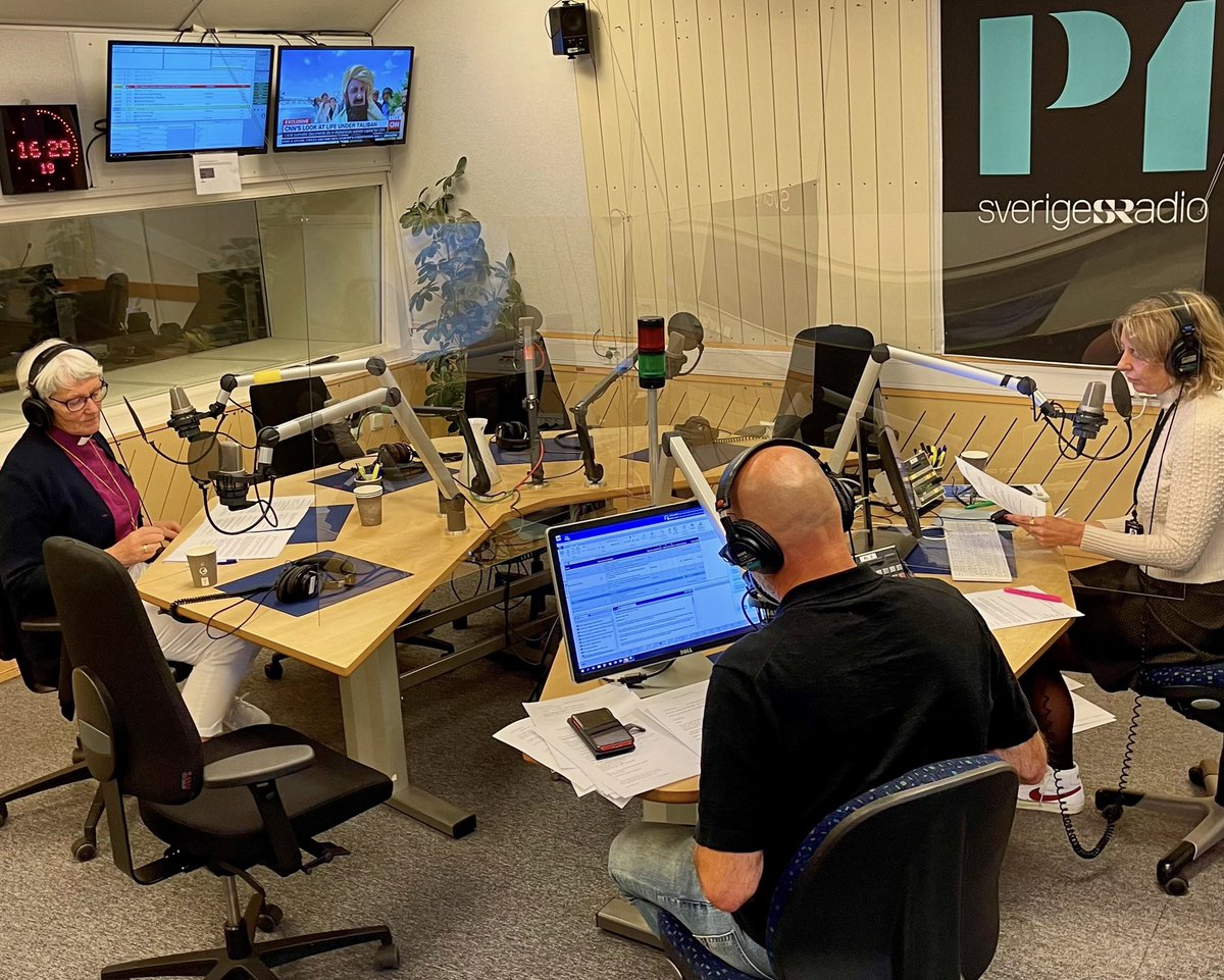 Kyrkovalet är igång! I eftermiddags mötte jag Katherine Zimmerman och Lasse Johansson i @SR_StudioEtt i samtal om kyrkovalet, kyrkans uppgift, dess framtid och om min twitterpaus som nu är över.
#kyrkovalet #demokrati #rösta