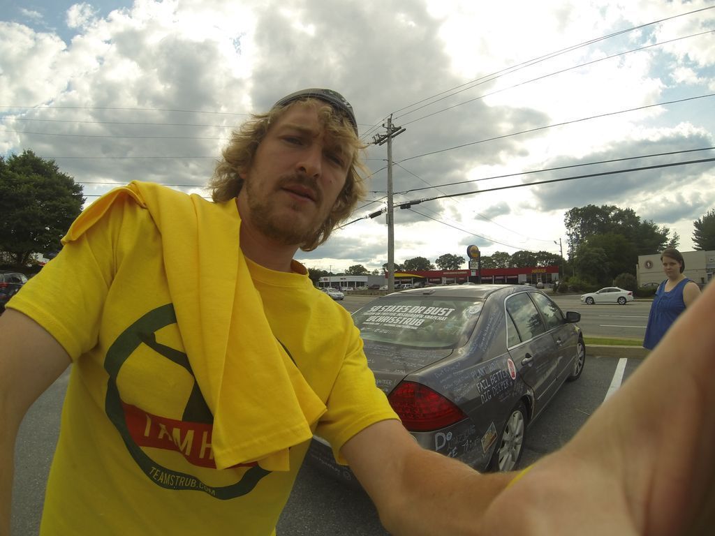 #TBT - Selfie time in Connecticut - setting up the GoPro ...

Here's where you can order your copy of <a href="/ChrisStrub/">Chris Strub</a> 's '50 States, 100 Days: The Book' -- buff.ly/2WscMfX