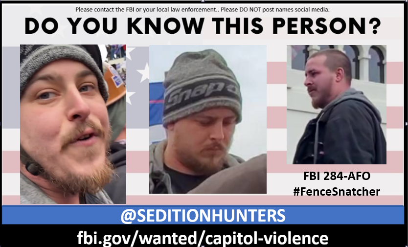 Please share across all platforms. Do you Know these men?? Please contact the FBI with 284-AFO #FenceSnatcher and #BlueShadyFox #DCRiot #CapitolRiots tips.fbi.gov #mondaythoughts