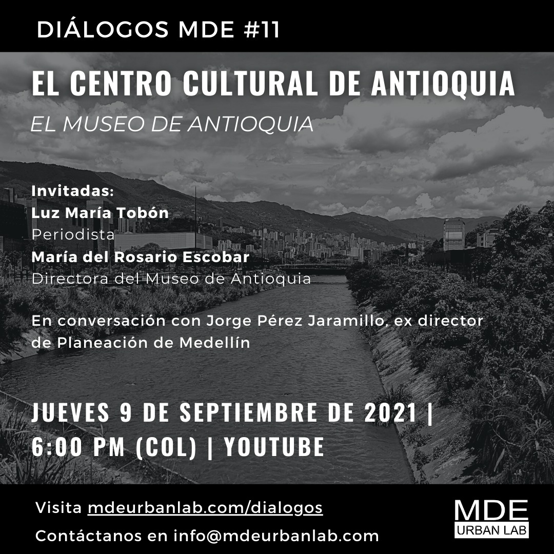 PerezJaramilloA's tweet photo. @bernalcpaula @elclubdeprensa @Ambiente_Ant @FernandoBotero_ Jueves 09 de septiembre de 2021 6:00 pm h. Col.
#DIÁLOGOSMDE #11
"EL CENTRO CULTURAL DE ANTIOQUIA
El Museo de Antioquia"
Invitadas:
Luz María Tobón, periodista @luzmatobon
María del Rosario Escobar, directora del @museodantioquia @MRosarioEP
https://t.co/nOqStRptv8
#MedCentro https://t.co/1ktiKb8Fjw
