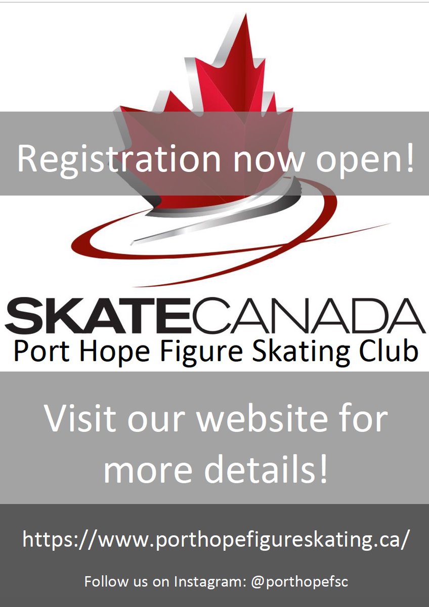 Registration is now open! Spots are filling up quickly!