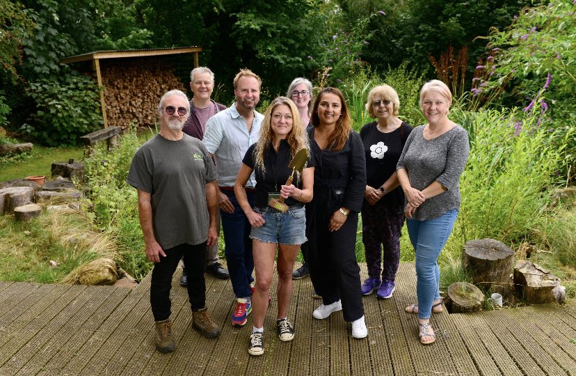 ERCTIps's tweet photo. We won @BandQ #Community #Garden of the Year and a consultation with top garden designers @mattiechilds &amp; @HumairaIkram to design the ECOgarden. Our new ecologically #sustainable forest garden for the senses, surrounding our new project - the #ECOgon.😊🏆💚 #Ipswich #community https://t.co/XSP2Yg7OGv