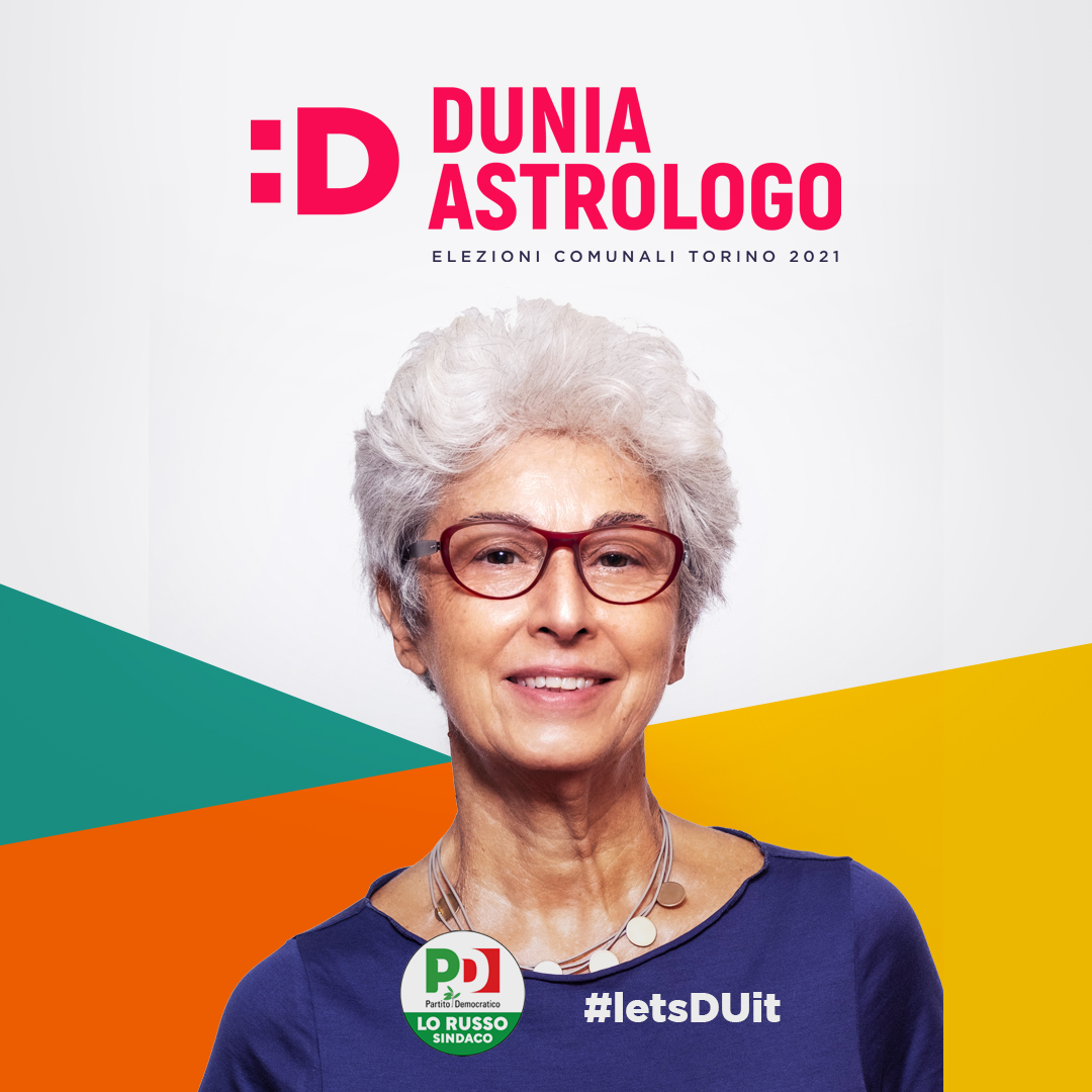 Duniaster's tweet photo. Mi sono candidata per il Consiglio Comunale per fare di Torino una città che torni a essere un punto di riferimento per le sue eccellenze in campo tecnologico, culturale, industriale e per la capacità di accogliere e aiutare. #letsDUit #torino2021 https://t.co/6erhh0g9iY