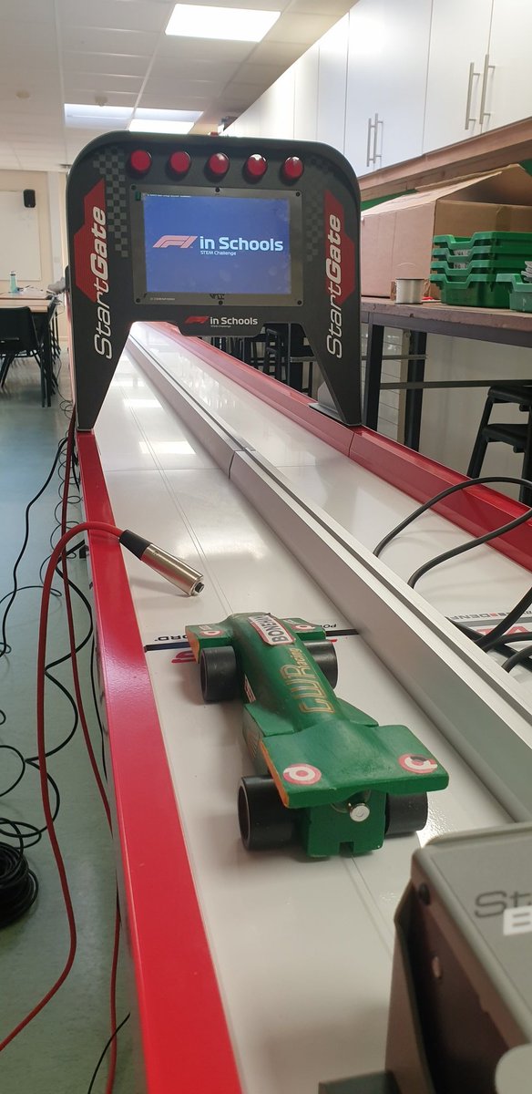 AlexEmery87's tweet photo. So excited that our F1 is schools track has arrived today @BruntsAcademy. Looking forward to offering this amazing extra curricular opportunity to our students and hosting competitions in the future #f1inschools #ExtraCurricular https://t.co/MkIKOUgp5t