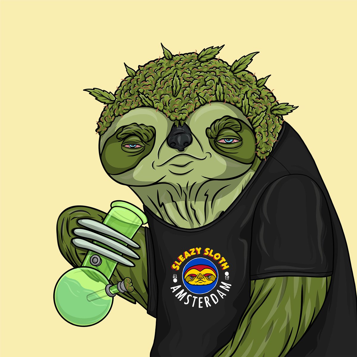 damskotrades's tweet photo. Big shout out to the @SleazySlothNFT fam for gifting me this Amsterdam Sloth haha! 🦥 

Amazing, thanks friends! 🔥 https://t.co/bJMoR7jwax