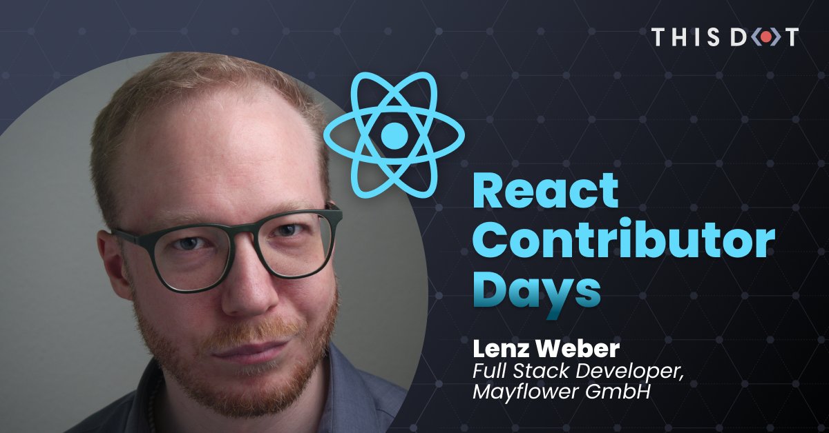 ThisDotMedia's tweet photo. In just ③ days, we'll be sitting down with a panel of #ReactJS wizards 🧙‍♂️

Have a question about #Redux? @phry has got you covered 🙌

Don't forget to join us live this Thursday @ 9am PT | 12pm ET!

https://t.co/crsGmOZX5s https://t.co/JRkf4EUPHa