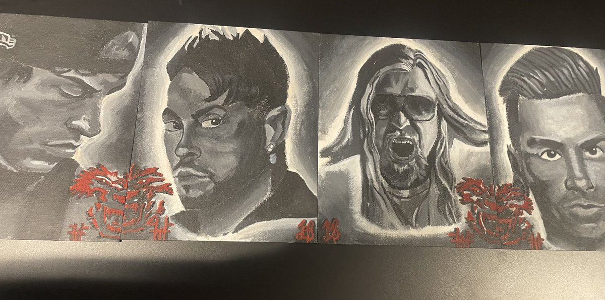 Last nights awesome V.I.P fans in Green Bay, WI! If you haven’t already get your VIP experience at throughfiremusic.com. 
Also, Check out the awesome paintings @zubins_destini gave us as a gift last night. 
Our fans are truly the best! 

Tonight we play Kansasville, WI! 🤘