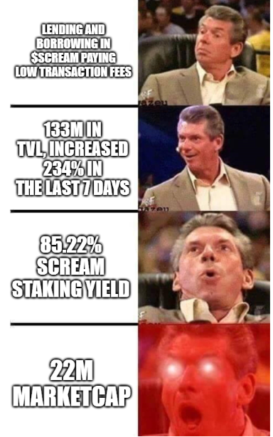 As the $FTM ecosystem keeps on growing, you should keep and eye on this great project @Screamdotsh