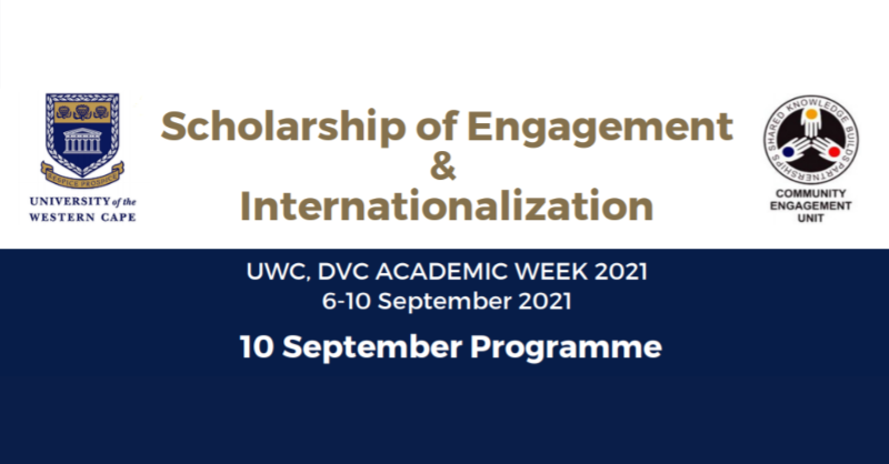 UWConline's tweet photo. #AcademicWeek: It is the final day of UWC's Academic Week. Our Community Engagement Unit (CEU) will showcase key community engagement initiatives at UWC and will end the week with a virtual concert to be held by our Center for Performing Arts.
#IamUWC