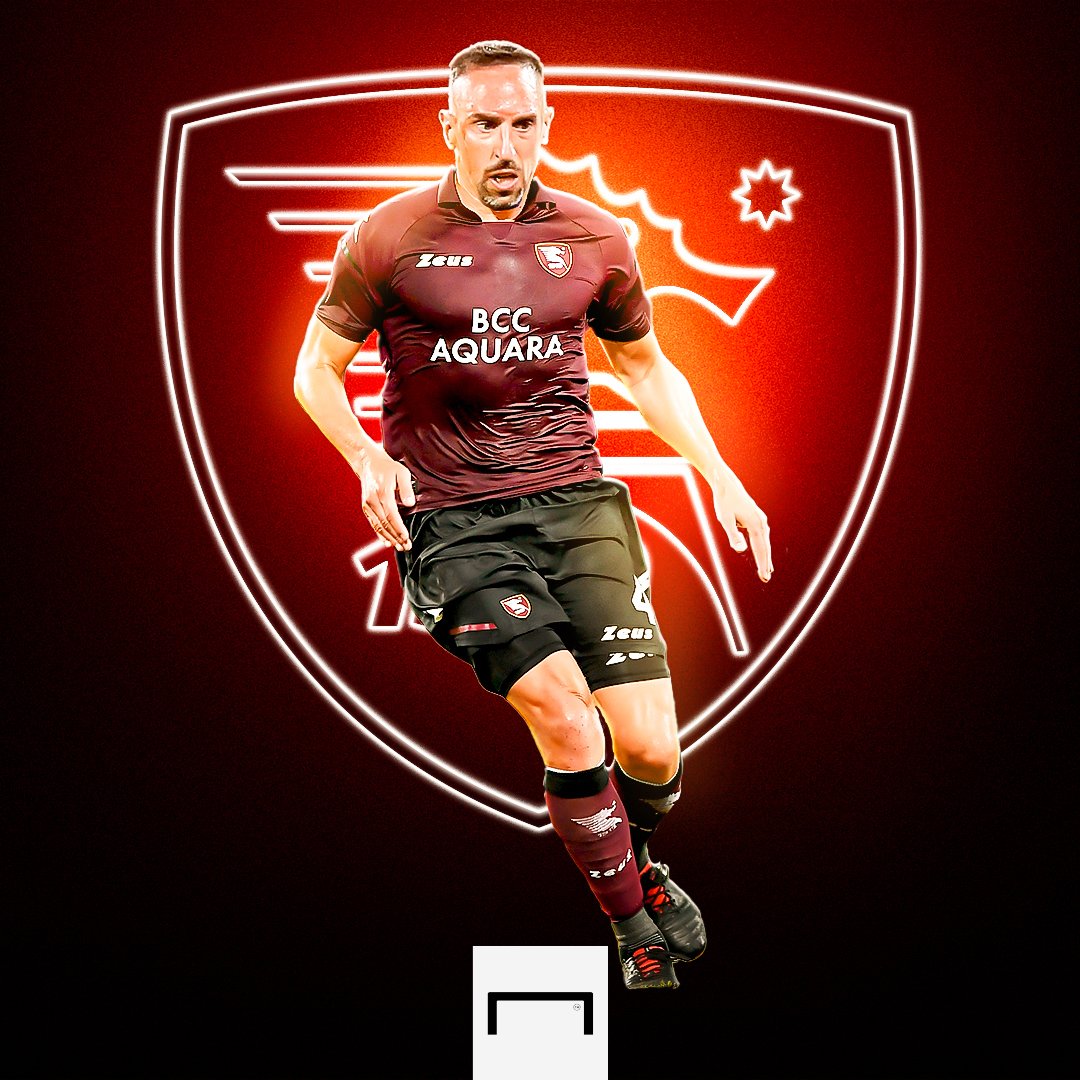 𝗥𝗘𝗦𝗠𝗜: 𝗙𝗿𝗮𝗻𝗰𝗸 𝗥𝗶𝗯𝗲𝗿𝘆 𝗯𝗲𝗿𝗴𝗮𝗯𝘂𝗻𝗴 𝗱𝗲𝗻𝗴𝗮𝗻 𝗸𝗹𝘂𝗯 𝗽𝗿𝗼𝗺𝗼𝘀𝗶 𝗦𝗲𝗿𝗶𝗲 𝗔, 𝗦𝗮𝗹𝗲𝗿𝗻𝗶𝘁𝗮𝗻𝗮 🇮🇹

Salernitana berkompetisi pada level terendah sepak bola Italia ketika Ribery memenangkan Liga Champions dengan Bayern Munich pada 2013 ⏳