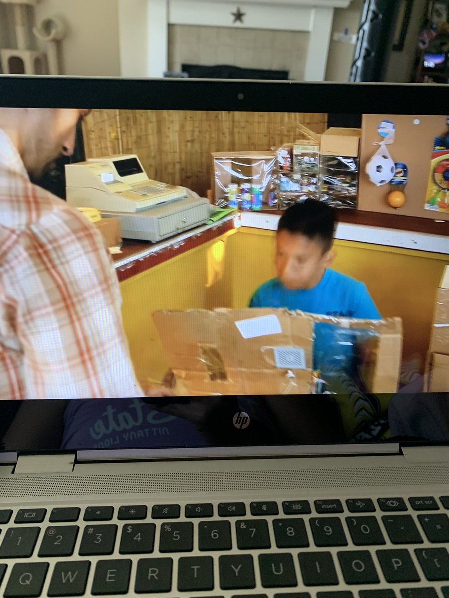 True reactions from my children watching the original <a href="/CainesArcade/">Caines Arcade</a> video. I am studying teaching STEM in one of my grad classes, and we are going to attack the #Cardboardchallenge <a href="/imagination/">Imagination.org</a>