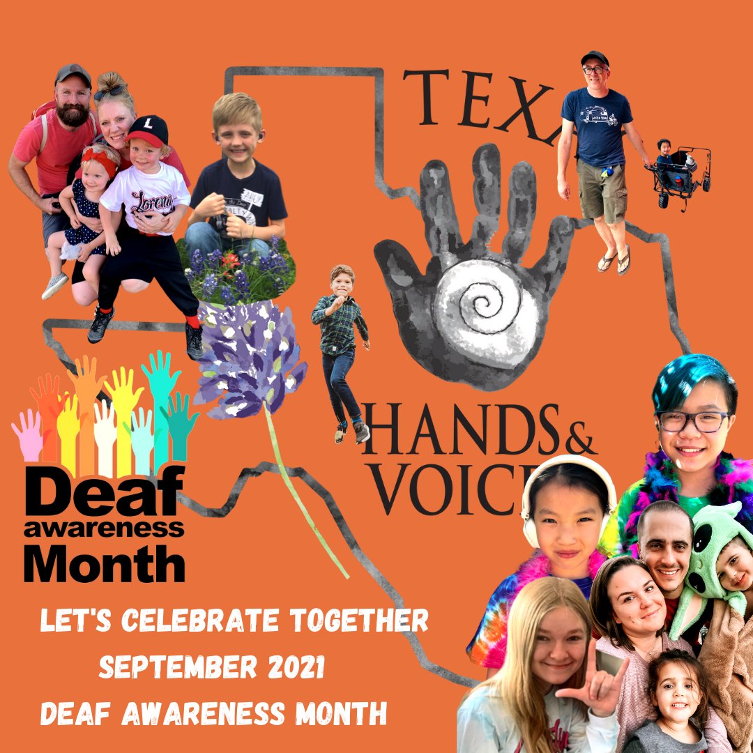 Let's Celebrate Deaf Awareness Month Together! 
.
.
#DeafAwareness
#DeafAwarenessmonth
#wearetxhv