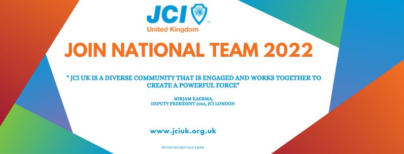 If you're looking for your next challenge, now's your time! We're looking for lots of new faces to join our National Team 2022.

👉 Find out more: jciuk.org.uk/creating-a-str… #Networking #Development #Training
 #WhyJCI #WeAreStrongerTogether