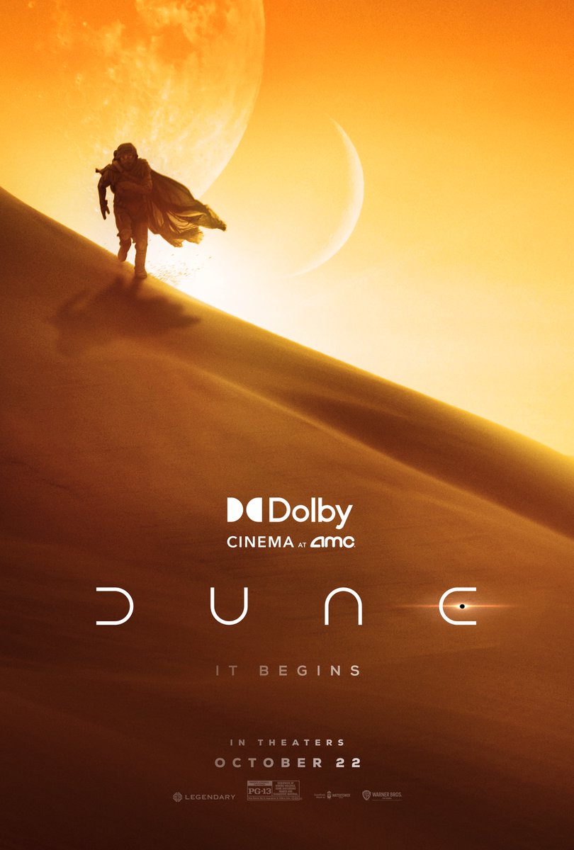 New Dune poster for AMC #DuneMovie